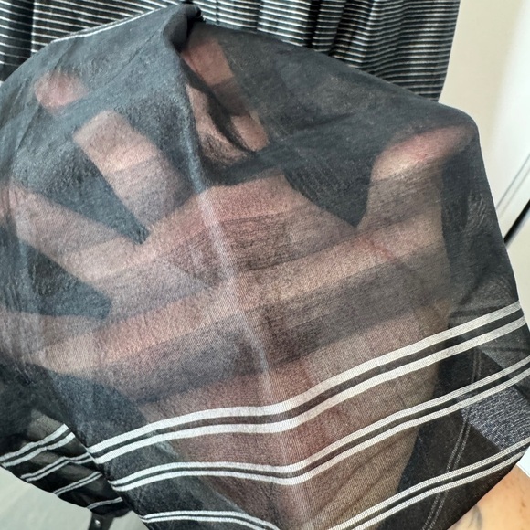 BCBGMaxAzria Strapless Organza Mini Dress Black - Picture 8 of 13